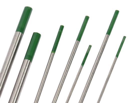 DC AC Tig Welding Lanthanum Tungsten Electrodes Customized Size