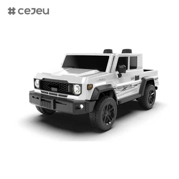 CJ-TTXB-HZBB-985 2025 New Electric 4WD Truck Kids Ride-on 4x4 Wheel 3-8 Years 2 Seat Off-Road RC with Battery Power