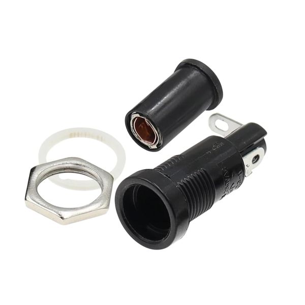 R3-11 H3-11 250V 10 Amp Panel Mount Fuse Holder Byonet Screw Cap For 5x20mm Fuse