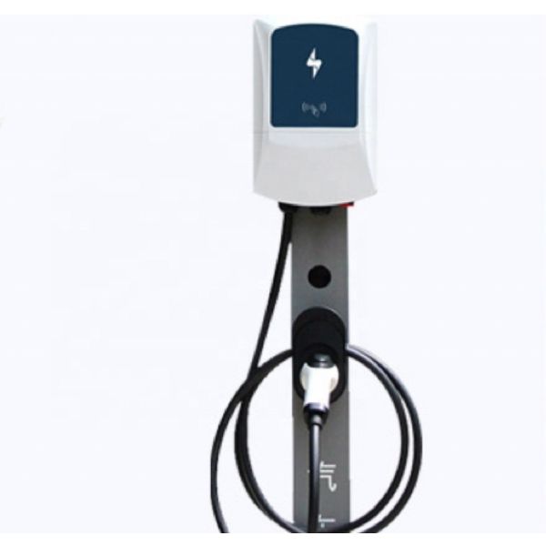 EVLV-EVT 7kw AC Single Gun Scanning Code And Card Charging Pile For Retail