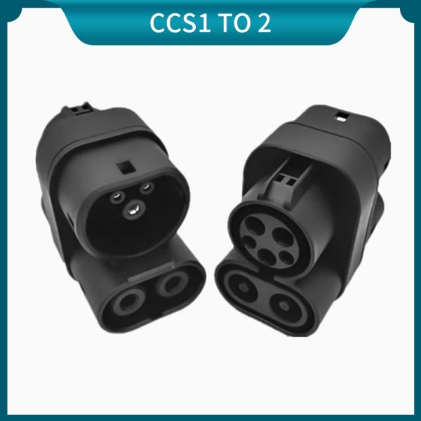 EVONIC EV Charging Adapter CCS1 to CCS2 250KW 250A 300V-1000V Quick Charging Adapter Car Accessories For Electric Vehicle
