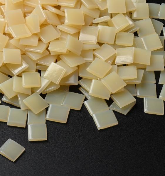 Esparadrapo quente amarelo do derretimento de GranulesEVA para o contador da sapata
