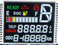 Connecteur PIN personnalisé Véhicule VA Segment LCD Module LCD Écran 7 Segments affichage LCD
