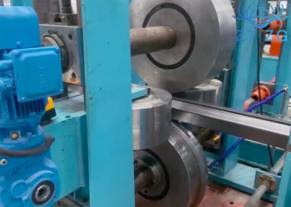 Galvanized Erw Steel Pipe Mill High Productivity Direct Square To Square