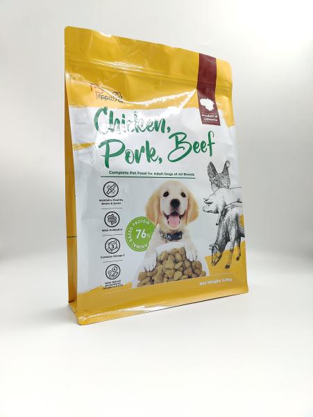 Moisture Proof Metallized Animal Pet Treat Packaging Bag 2.5 Mil-8 Mil Thick