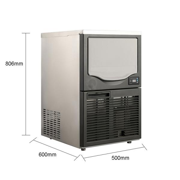 Bitzer Compressor 100kg 24Hrs LZ-220 Máquina Elétrica de Gelo Frigorífico Granular Aéreo