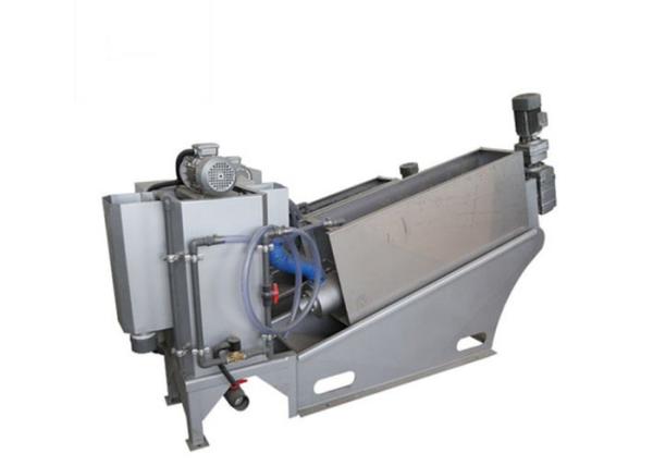 No Clogging 5000m3/H Multi Disk Sludge Dewatering Screw Press System