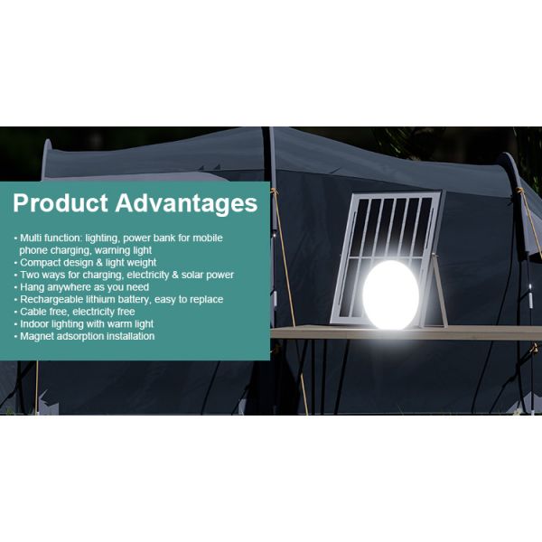 Портативные солнечные фонари для кемпинга, электричество, фонарь на солнечной батарее