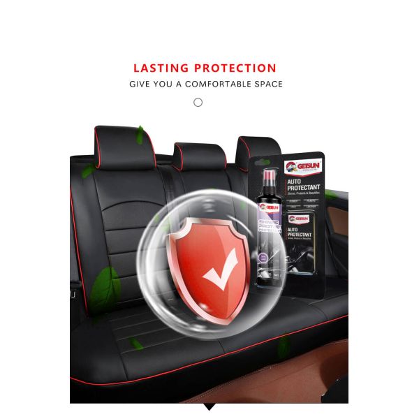 UV Blocking Polymer Silicone Car Interior Cleaner And Protectant Ceramic Shine