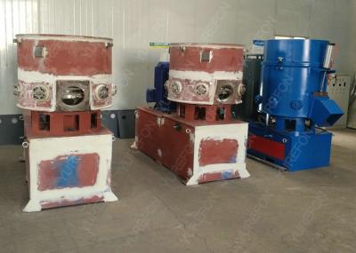 304 Stainless Steel Plastic Film Agglomerator , High Output PVC Granules Making Machine