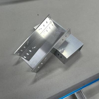 50mm-150mm Height Aluminum Cable Tray Safety Medium Duty For Wire Protection System