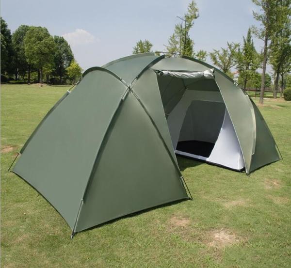 Hot Selling Two Rooms One Hall POP-Up Camping Tent with Carry Bag 4 to 6 Person Camping Tent(HT6069)