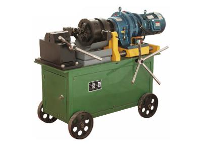 Max 40 Mm Portable Rebar Threading Machine With Wheels Heavy Duty