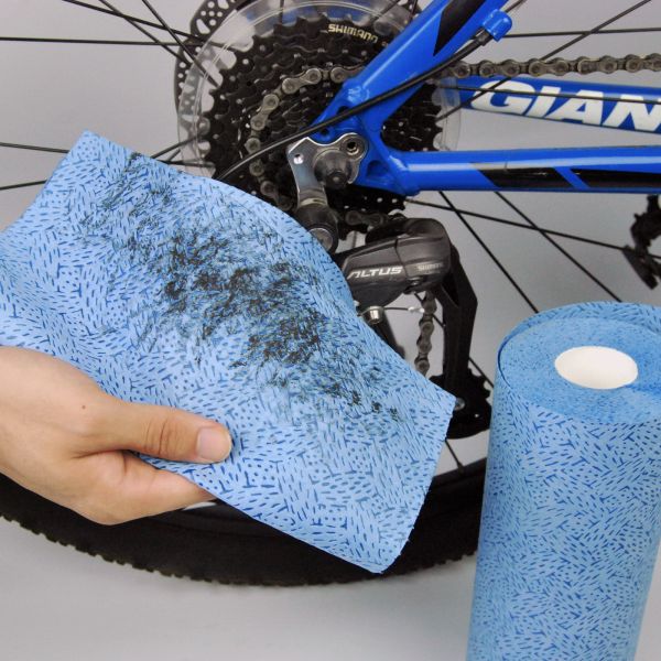 100% Polypropylene Industrial Wipe for Oil Absorbing and Grease Removing Eco-Friendly Meltblown Wipe