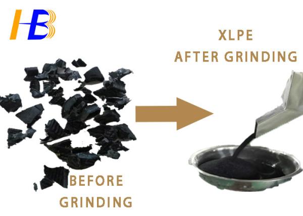 Space Saving Cable Waste Plastic Crushing Machine , XLPE Plastic Scrap Grinder Machine