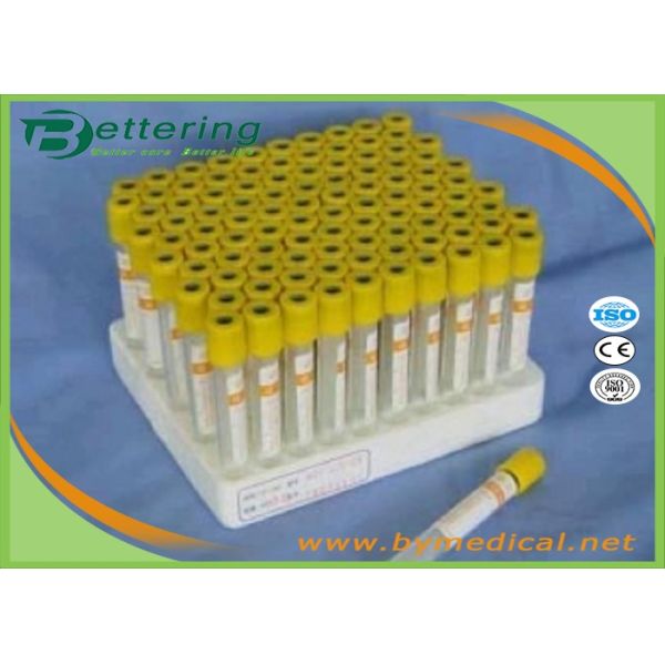 Disposable vacuum blood collection tube procoagulation tube with red cap blood sampling collecting tube