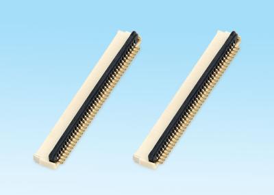 FPC Cable connector 0.5mm pitch 1.0mm hight back lock ,  4-50 Pin  for Electronic products