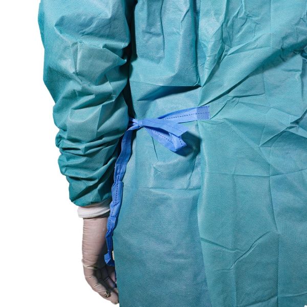 Зеленый цвет водоустойчивый XL M L s XXL хирургической мантии SMMS SMMMS SMS устранимый