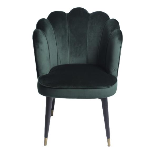 W49cm D 47cm H82cm Nordic Velvet Modern Dining Chair