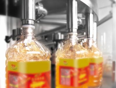 Machine de remplissage de bouteilles d'huile de table d'écran tactile