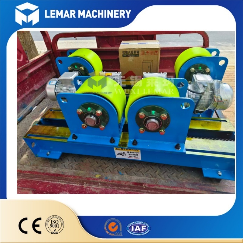 3 Ton Adjustable Welding Turning Rolls Small Pipe Tank Welding Roller Frame
