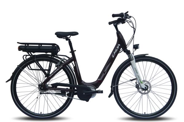 26 Female Electric Bike , 250w Women'S Electric Cruiser Bike 40km Duration