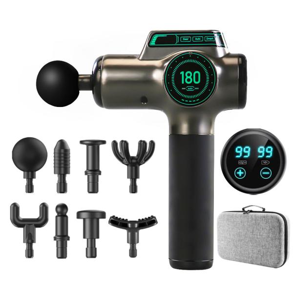 Percussion Fascia Massager Gun Electric Vibrating Body Deep Tissue Muscle Massage Gun