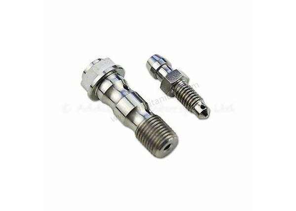 Single Banjo Titanium Bolts Screws M10 X 1.0 Pro Bolt Titanium Race Motorcycle Parts