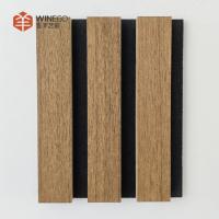 Panel acústico de pizarra de madera de alto rendimiento refinado y actualización acústica estética