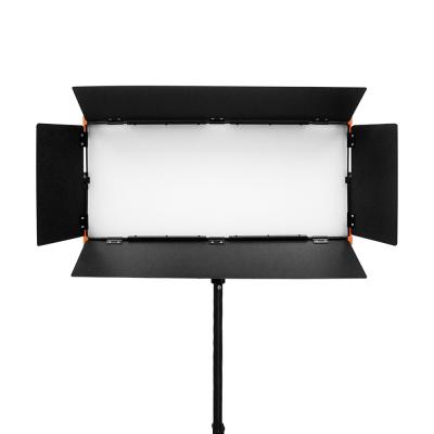200w rgb luz de painel LED a cores com controle remoto 2700-7500k câmeras de vídeo iluminação fotográfica controle sem fio dmx