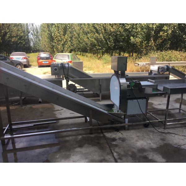 Industrial Chips Making Machine , Big Capacity Potato Chips Cutting Machine