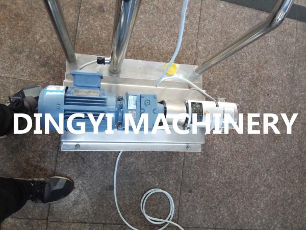 Thick Food Sanitary Lobe Pump SS304 / SS316L Material Long Service Time