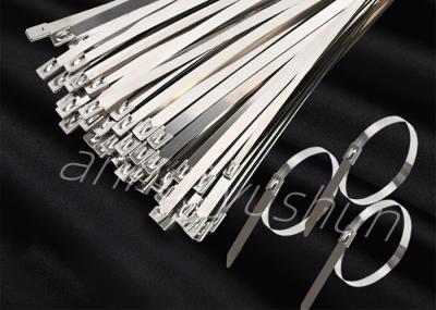 SS 304 Reusable Metal Cable Ties 4.5*550mm OEM