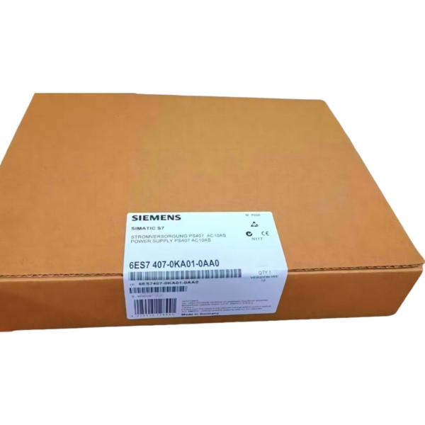SIEMENS 6ES7407-0KA01-0AA0 SIMATIC S7-400, POWER SUPPLY PS407 10A,UC 120/230V,5 V DC/10 A