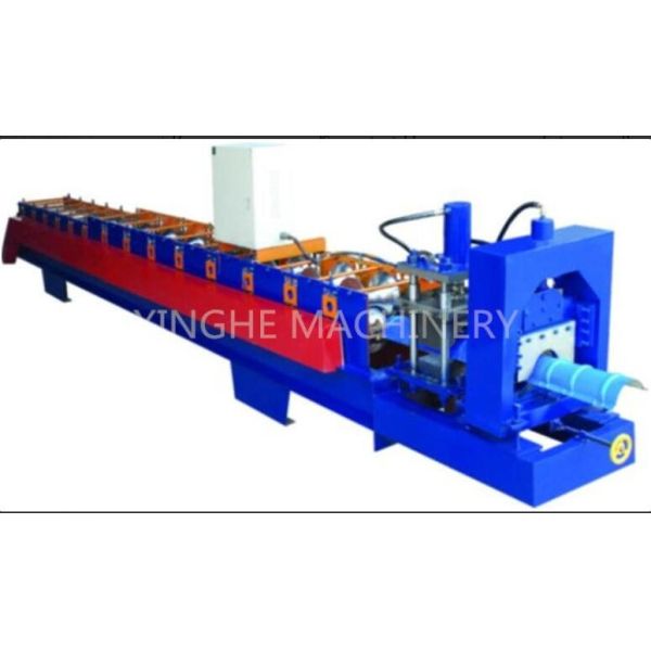 GI Colored Steel Cold Roll Forming Machine With Electric Tile Cutting Machine