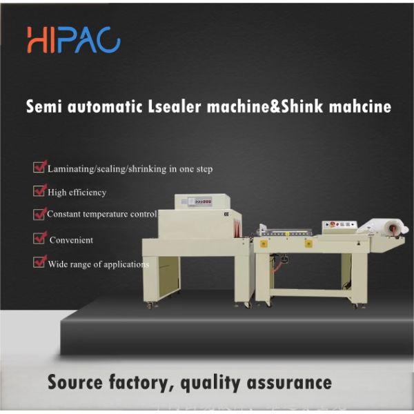 Semi-Automatic Heat Shrink Film Packaging Machine for Food & Beverage Cosmetics Tableware-Paper/Plastic Packaging Engine Core