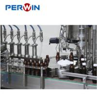 máquina de enchimento 30ml líquida oral, máquina de engarrafamento do vidro da escala do xarope da tosse