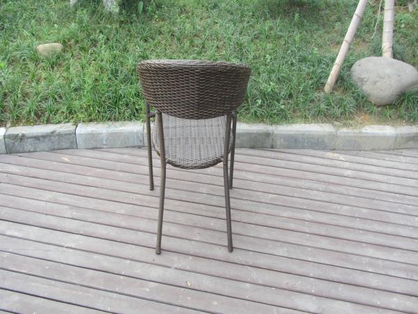 European Style Rattan Garden Dining Sets For Bistro / Balcony