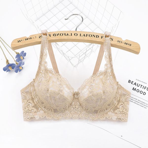 Wholesale Women Lace Bra B Cup High Quality 2025 New Design Welcome Inquiry Online on Any Time Lace Women Underwire Bra