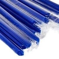 0.6g-1.5g PLA Disposable Straws in Klein Blue Eco-Friendly and 100% Compostable for Drinks