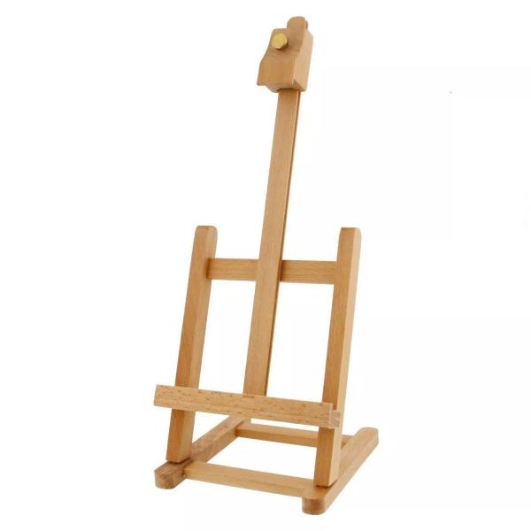 H Frame Tabletop Wooden Easel Stand Art Display Easel For Painting And Displaying