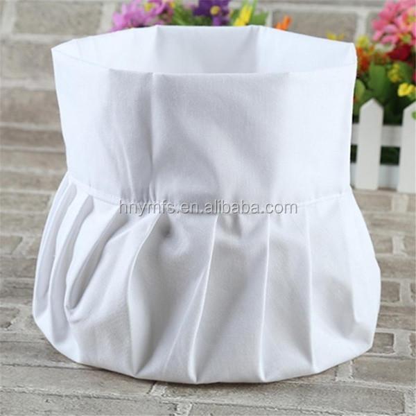 Washable Adult Adjustable Chef Hat Breathable White Chef Hats