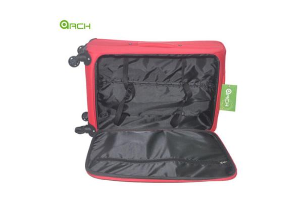 600D Polyester Trolley Case Soft Sided Luggage with Spinner Wheels