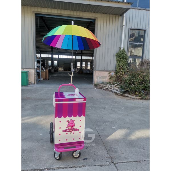 Street Vending Bike Cart Designed for Street Vendors