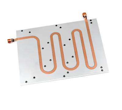 OEM Custom Liquid Cold Plate Water Cooling Heatsink With Stainless Steel Tube