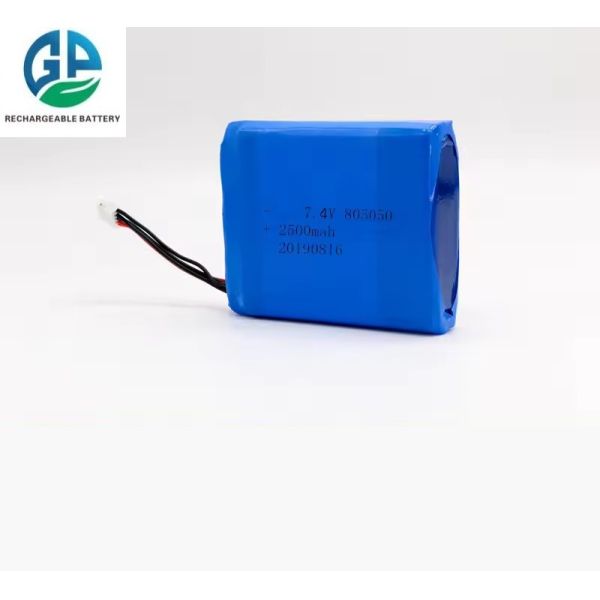 KC UL CB Approved 7.4V 2500mAh Lithium Ion Rechargeable Battery LiPo Battery Pack