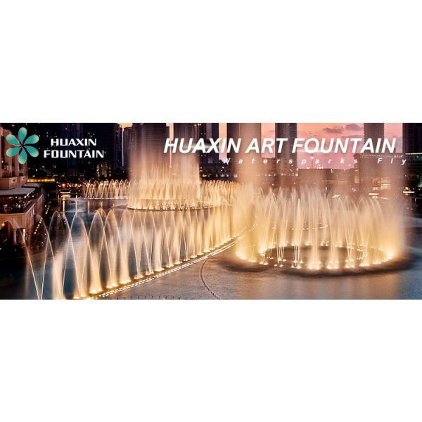 Big Led Water Fountain Outdoor Magic Water Fountain Thailand PC Control System