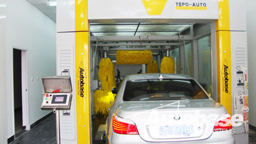 TEPO-AUTO tunnel car wash equipment pneumatic control system,