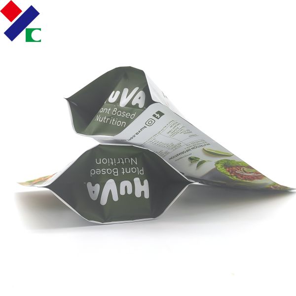 Gravure Printing Stand Up Zipper Pouch Aluminum Foil Packaging Bags