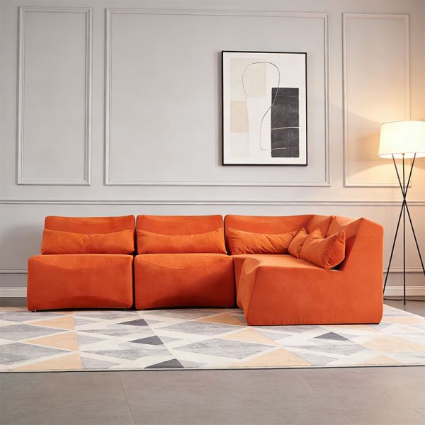 Stylish Wholesale Boneless Sofa Vacuum Compressed Sofa For Living Room Hotel Apartment Comfortable Sofa Bed